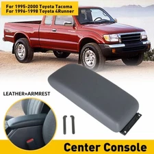 For 1995-2000 Toyota Tacoma 1996-1998 4Runner Center Console Lid Arm rest Cover