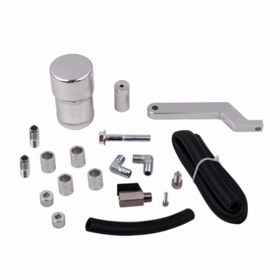 Billet Oil Catch Trap Can Z bracket Fittings For Dodge RAM Catch Can 5.7L HEMI
