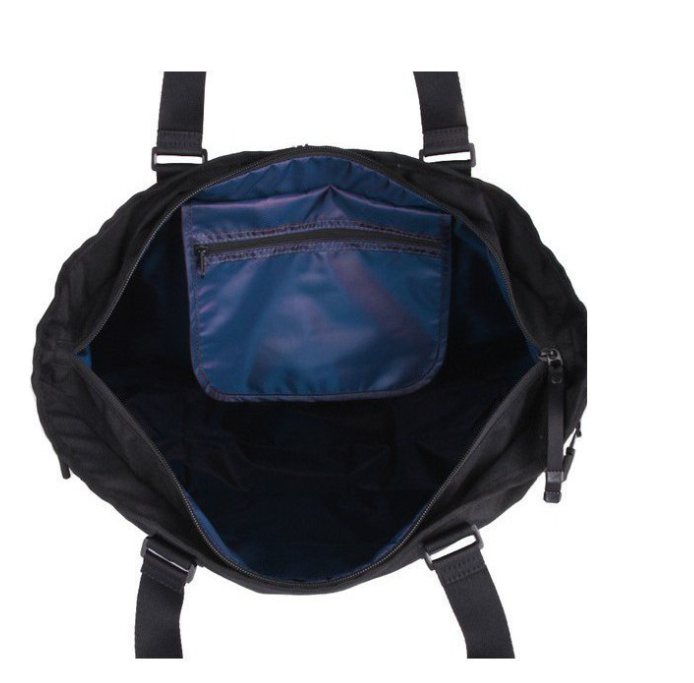 NIKE AZEDA PREMIUM TOTE BAG BLACK BA5267-011 SPECIOUS ZIP CLOSE