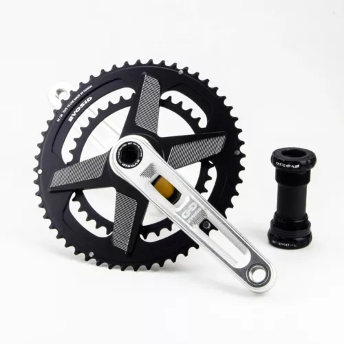 Road Bike Crankset 52-36T 12 Speed 2X Chainring Hollow Tech Crank 165mm Crankset - Picture 29 of 40