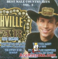 Karaoke: Nashville Star Best Male Country Hits 3 - Audio CD - VERY GOOD