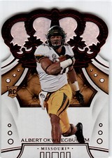2020 Panini Chronicles Draft Picks  Albert Okwuegbunam Red Crown Royale