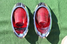 1961 Dodge Polara Nice Tail Light Housings And Lenses Both Sides 61 Custom Rat