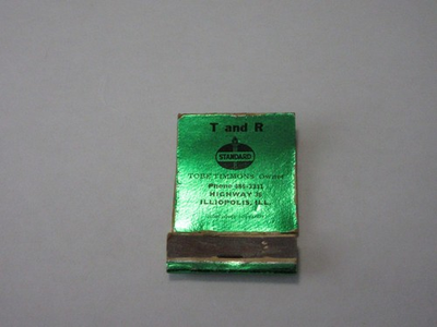 #ad #ad Vintage: Auto Standard Gas Petroleum Oil Parts Service Matchbook Advertising $14.99