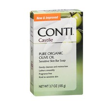 Savon Bar D'Huile D'Olive Bio Pour Peau Sensible 3,7 Oz