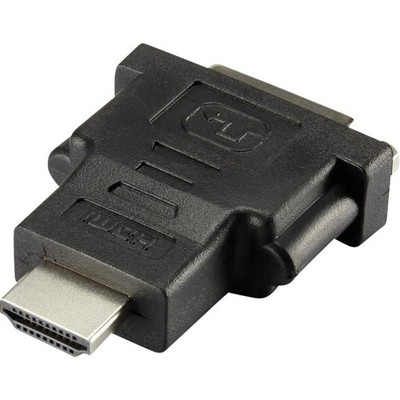 Renkforce RF-4212231 HDMI / DVI Adapter [1x HDMI-Stecker - 1x DVI-Buchse 24+1...