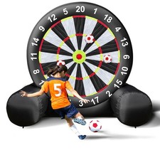 Inflatable Soccer Darts Board Football Target Outdoor Yard Game For Kids Adults
