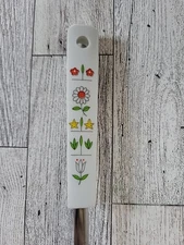 VTG Spoon Serving Utensils Flowers Stainless Japan Floral Kitchen Tools Basting