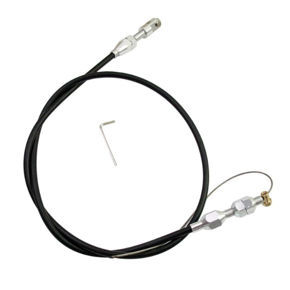 36inch Adjustable Car Modified Throttle Cable Braided Accelerator Cable Durable Foto 3 de 4