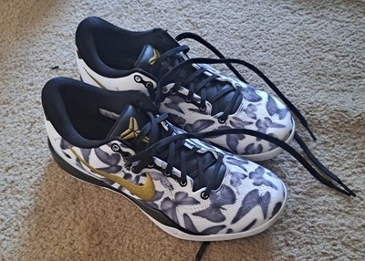 Women's Rare & Unique Nike Tennis Shoes (Mambacita) White/Gray/Black Size 8