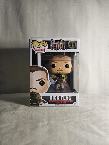 Funko Pop Suicide Squad Rick Flag #99 Collectible Figure
