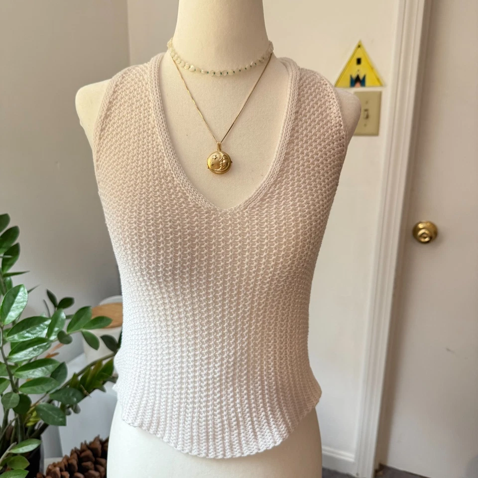 Ralph Lauren Collection Knit Halter Top Women’s Small Made in Italy  - Image 4 of 4