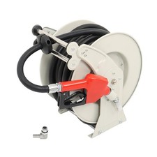 High Quality 3/4"  50' Diesel Hose Reel Auto Refueling Gun Fuel Hose Reel