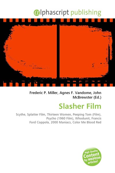 Slasher Film Frederic P. Miller (U. A.) Taschenbuch Englisch 2026 OmniScriptum-image