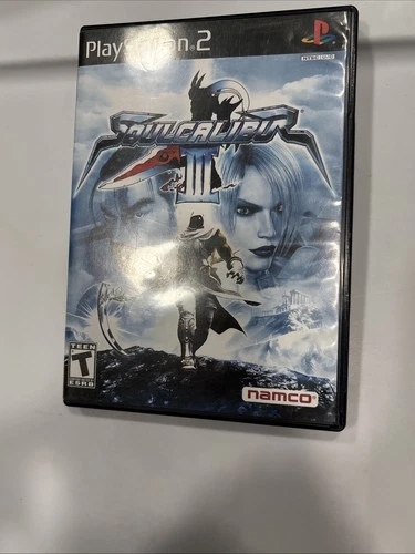 Soul Calibur 3 PS2 PlayStation 2 Complete CIB + Demo Tested Wow Rare!