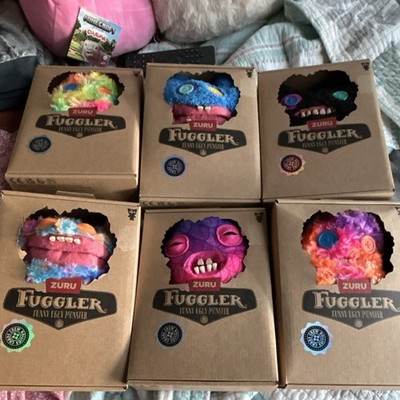 Zuru Fuggler Funny Ugly Monster Plush Toy Lot Small Multicolor Collectible 2023