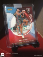 2025 Panini Instant WNBA #6POY Naz Hillmon Atlanta Dream In-Hand PR:81