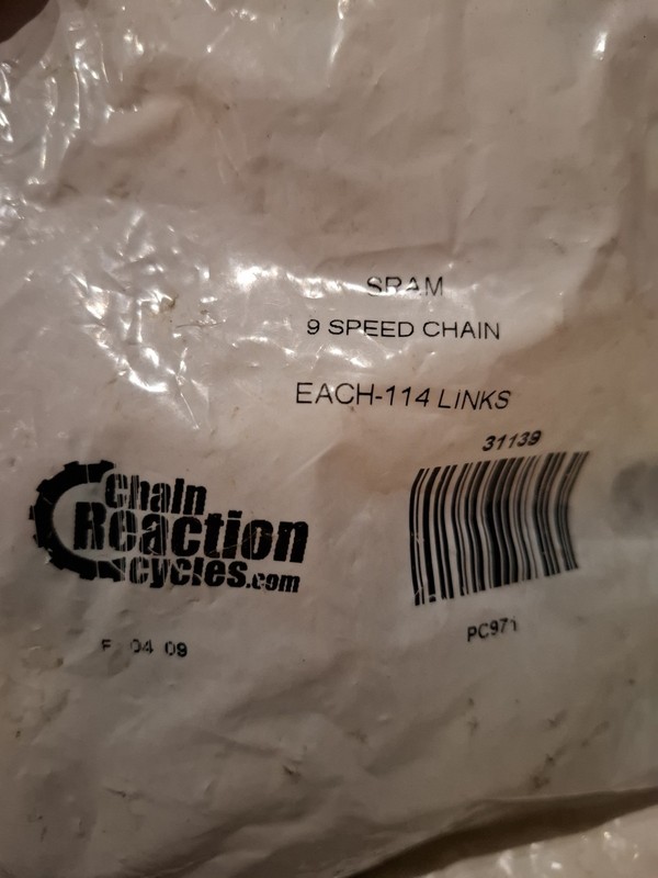 SRAM PC 971 Mountain Bike Chain 9-Speed 114 links