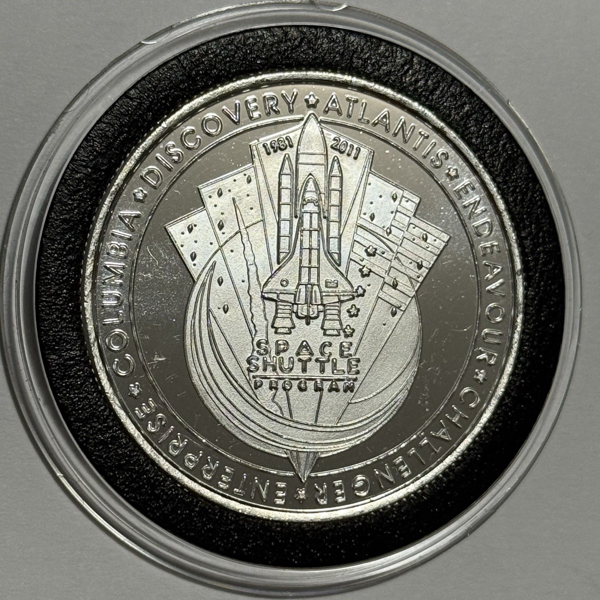 【即購入歓迎】第一宇宙速度FIRST Complete Collection- Space Shuttle Program Rare Collector Coin 1 Troy Oz .999 Fine