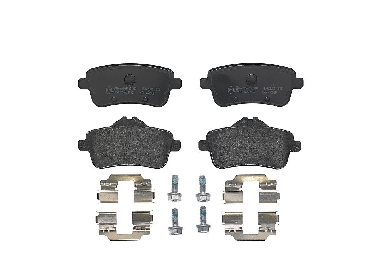 Bremsbelagsatz, Scheibenbremse P 50 100 BREMBO für MERCEDES-BENZ M-CLASS GLE GLS - Bild 5