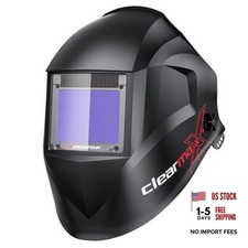 Auto Darkening Welding Helmet, Large View Welding Hood | Internal SUN9L-Black