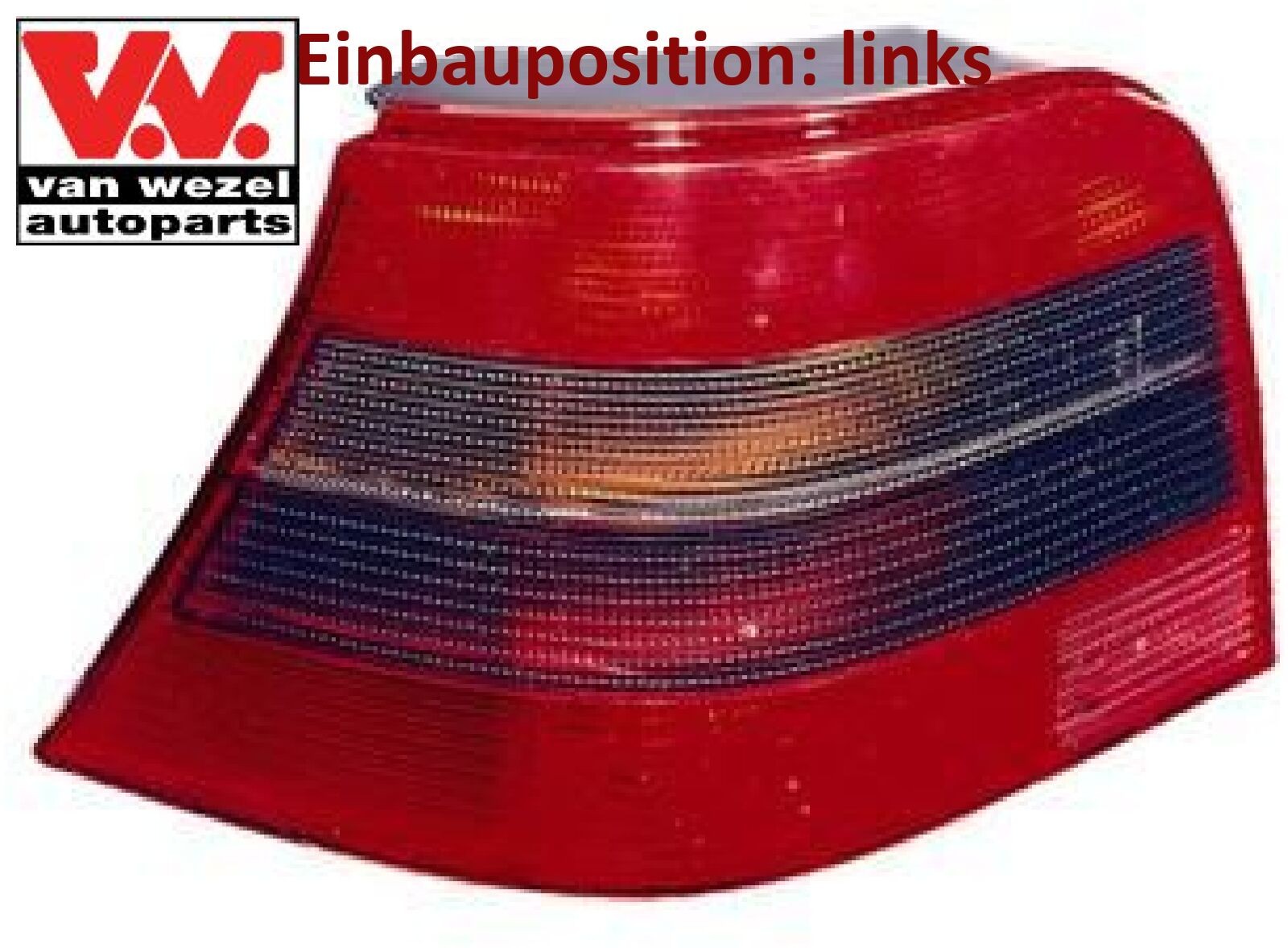 Van Wezel Rot R?Ckleuchte Links Vw Golf 4 - Bild 4