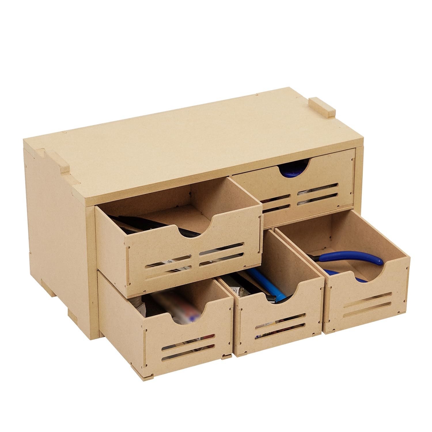 Tool Storage Rack, Drawer Hobby Modeling Tool And Parts Sto...