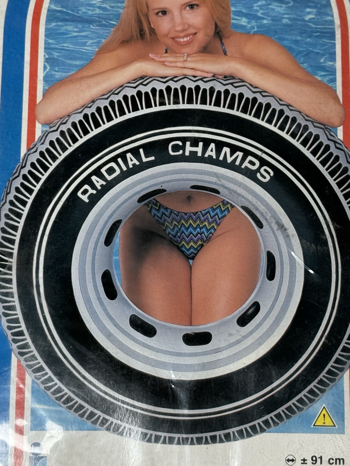 Intex The Wet Set  36” Tire Tube Inflatable Water Pool Float Ring 2000 Unopened