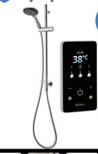 Triton Envi Thermostatic Single Outlet Electric Shower Kit, Chrome, 9.0 KW