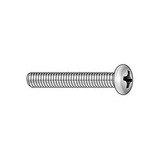 GRAINGER APPROVED 6GE33 MS,M2.5-0.45,Zinc Plated,20mm,100PK 6GE33