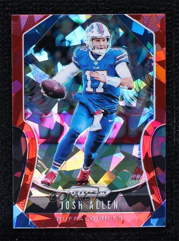 2019 Panini Prizm Red Ice Prizm Josh Allen #3 3k6