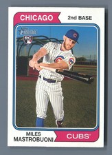 2023 Topps Heritage High Number - Miles Mastrobuoni #550 (RC)