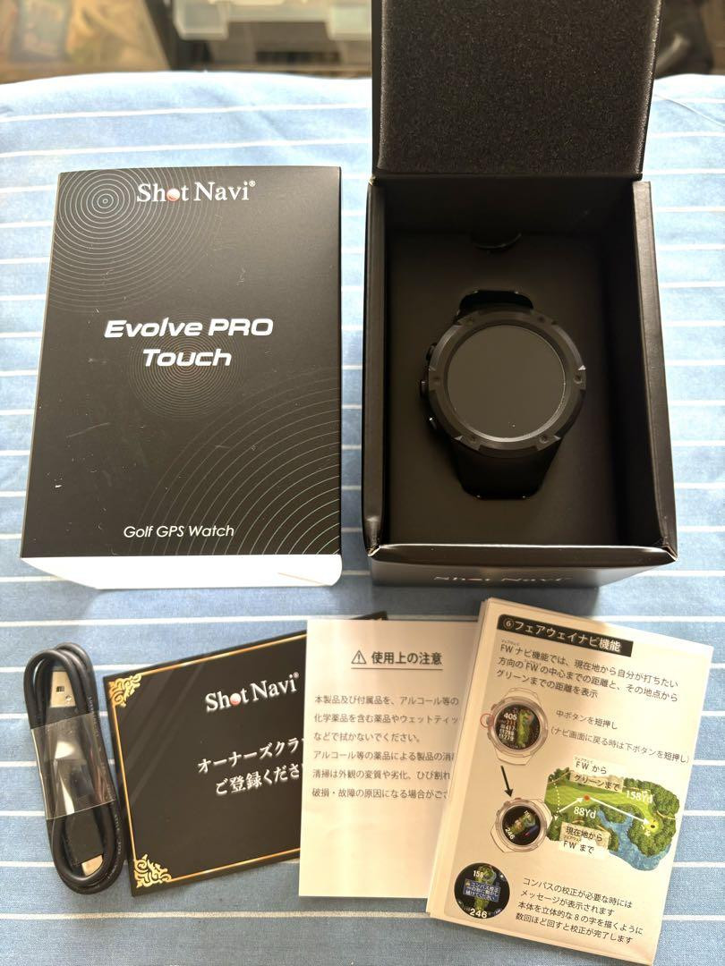 Shot Navi Evolve Pro Touch Golf Gps Watch Golf Rangefinder Shot Navi Evolve Pro Touch Golf Gps Watch Golf Rangefinder