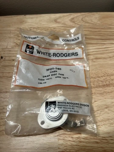 WHITE RODGERS 3/4" Snap Disc Fan Control 3F01-140