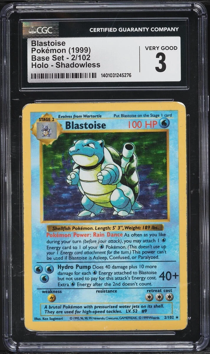 Shadowless Blastoise Individual Cards for sale - eBay