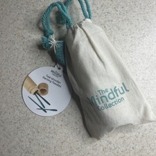 The Mindful Collection Teal Wooden Darning Needles