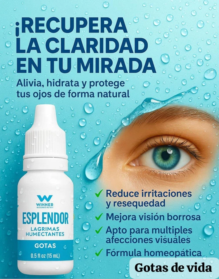 Gotas para los ojos Esplendor | Глазные капли для глаукомы, катаракты, птеригиума - Изображение 3 из 4