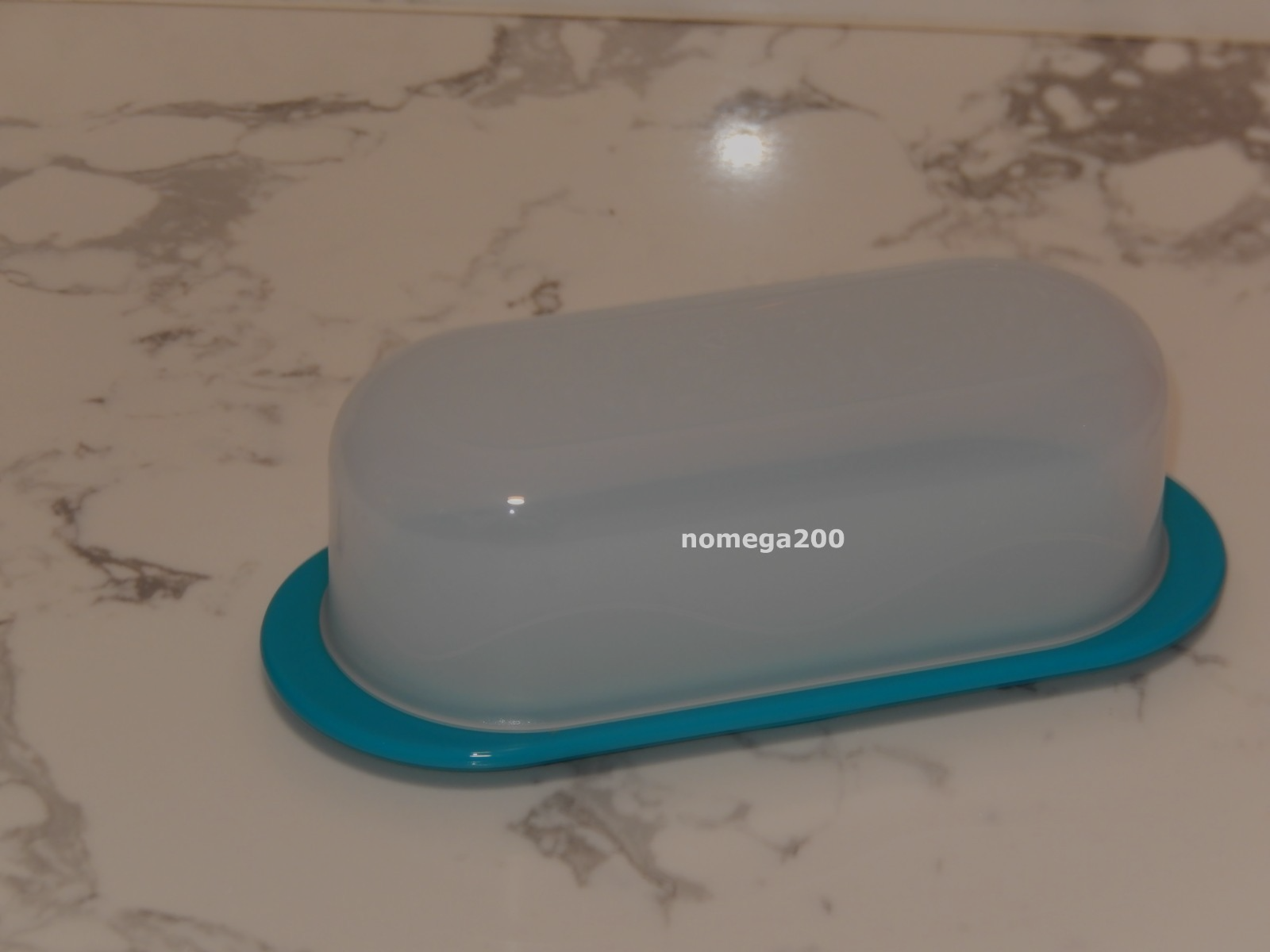 Tupperware Butter Tupperware Impressions Small Butter Dish Sheer/Peacock | eBay