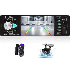 Multimedia Car Stereo Single Din Car Radio 4.1 Inch Digital Screen Bluetooth ...