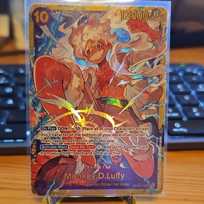 One Piece Monkey.D.Luffy OP05-119 SEC FOIL; Secret Rare, English, Near Mint NM