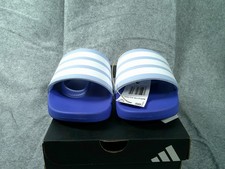 ADIDAS ADILETTE ESTRAP C UNISEX KIDS 2 US BRAND NEW IN BOX BLUE