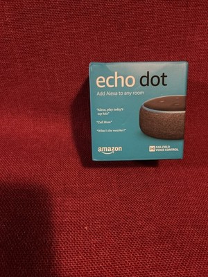 Amazon Echo Dot (3rd Generation) Smart Speaker - Charcoal Unopened NEW!!!
