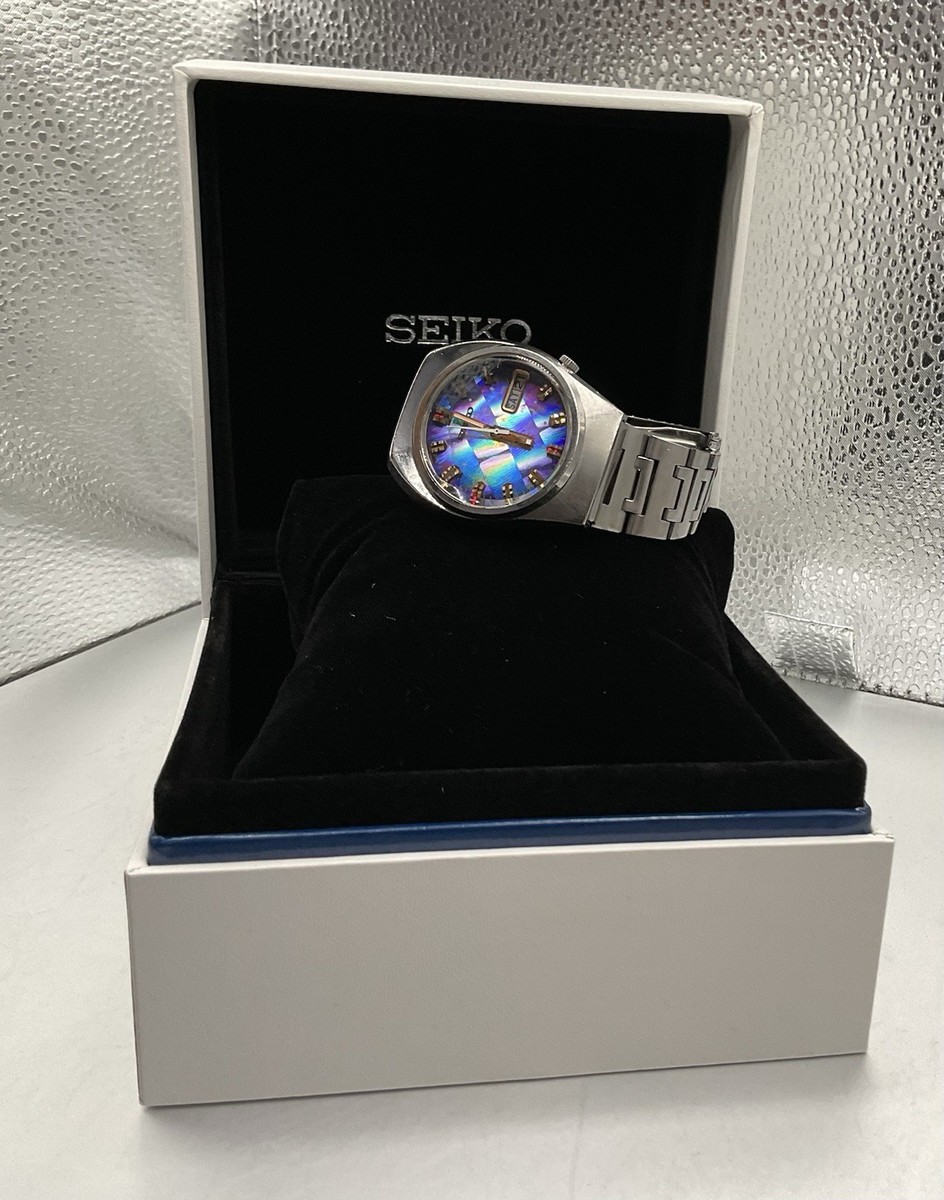 Seiko Advan 7019-7320 Automatic JDM Vintage 1974 Prism-Rainbow