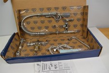 T S Brass B-0113-B EasyInstall Pre Rinse Faucet 8" Single Hole Deck Mount