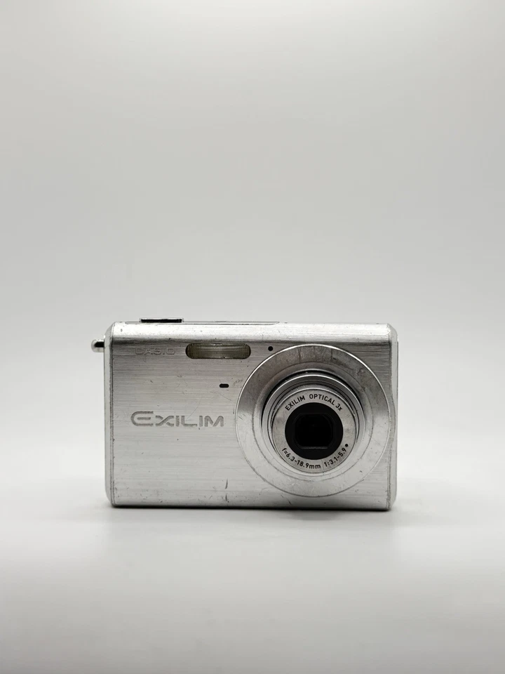 Casio Exilim EX-Z60 6.0MP Silver Digital Camera Well Used — TESTED — READ ✅ - Image 2 of 4