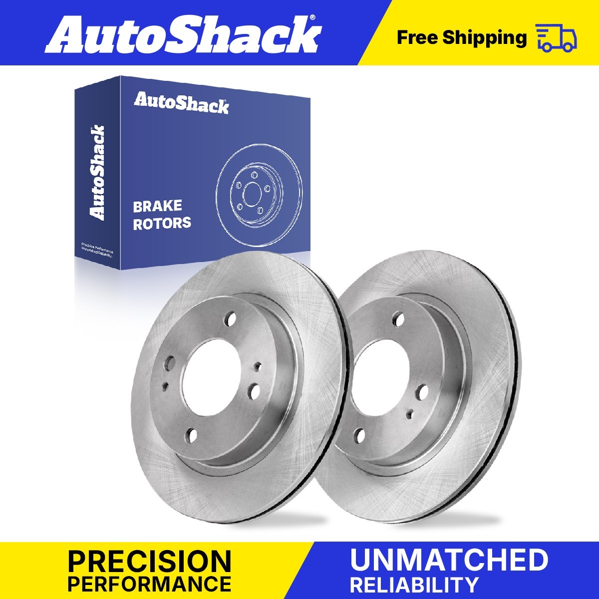 Front Brake Rotors Pair for 2014-2015 Mitsubishi Mirage 1.2L