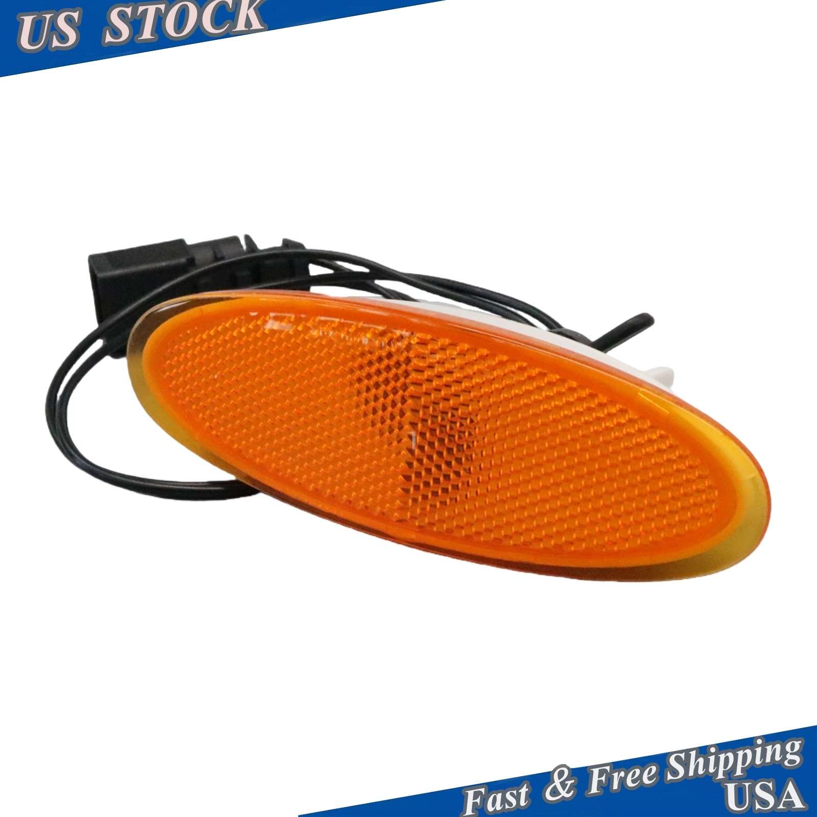 Pair Front LH + RH Bumper Marker Light For Bentley Gt Gtc Flying Spur 3W0945071F