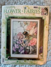 Sweet Pea Fairy Cross Stitch Kit  Flower Fairies By Cicely Mary Barker New