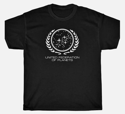 UNITED FEDERATION OF PLANETS T-Shirt - Star Spock Space Kirk Trek