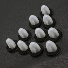 10 Pcs Tail Lamp Assembly Guide Clips Wite Sealer For Toyota Lexus 81496-0E020